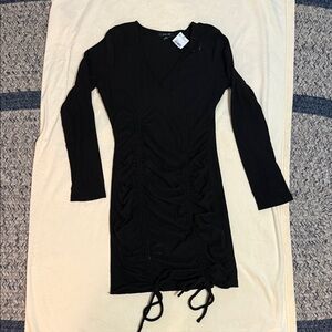 Versona Black Long Sleeve Dress